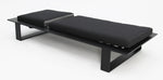 Load image into Gallery viewer, Quaynor 3pc Sunlounge Setting - Black
