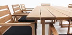 Load image into Gallery viewer, Qube 9pc Timber Dining Setting - Black
