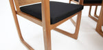 Load image into Gallery viewer, Qube 9pc Timber Dining Setting - Black
