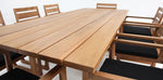 Load image into Gallery viewer, Qube 9pc Timber Dining Setting - Black
