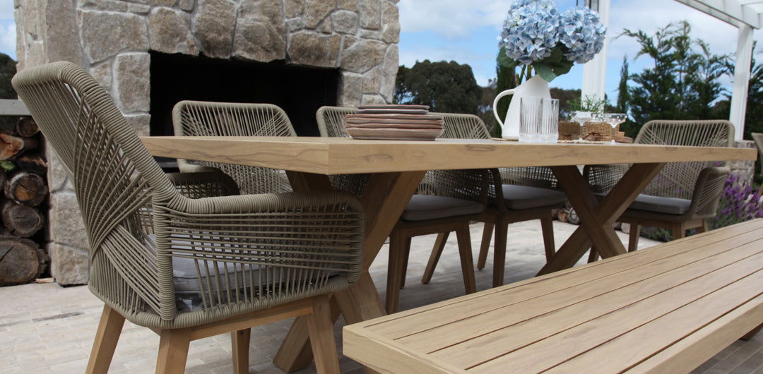 Ravenne Albenga 7pc Dining Setting