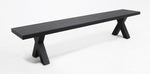 Load image into Gallery viewer, Ravenne 220cm Bench - Black
