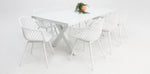 Load image into Gallery viewer, Ravenne Java 9pc Dining Setting - White
