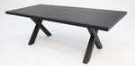 Load image into Gallery viewer, Ravenne Frankie 9pc Dining Setting with 2 x Armchairs - Black

