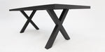 Load image into Gallery viewer, Ravenne Frankie 9pc Dining Setting with 2 x Armchairs - Black
