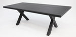 Load image into Gallery viewer, Ravenne Fantail 9pc Dining Setting - Black
