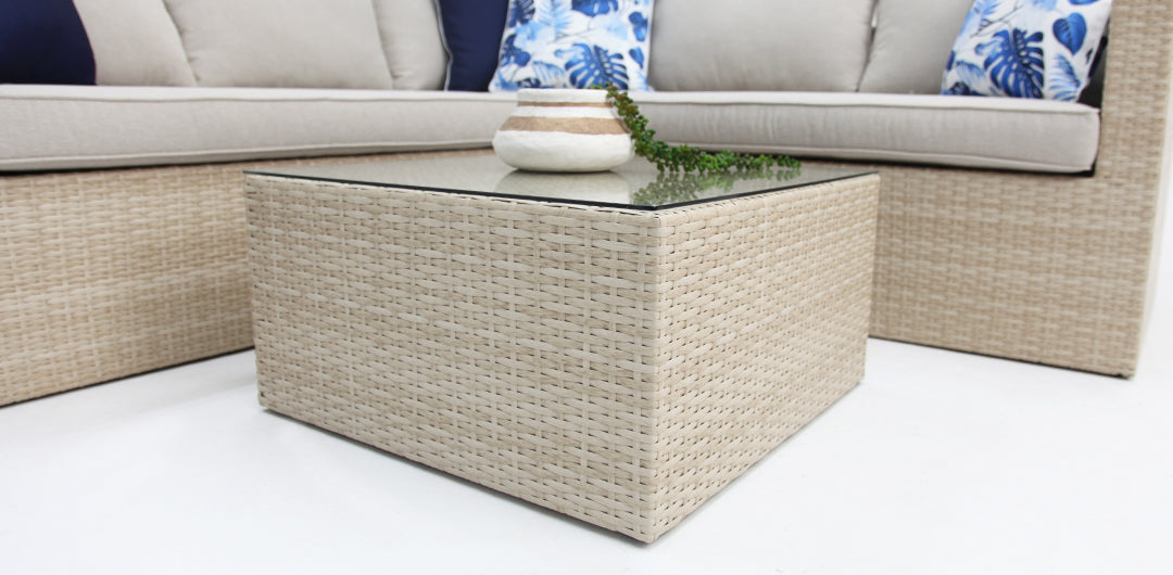 Remi Corner Sofa Set - White