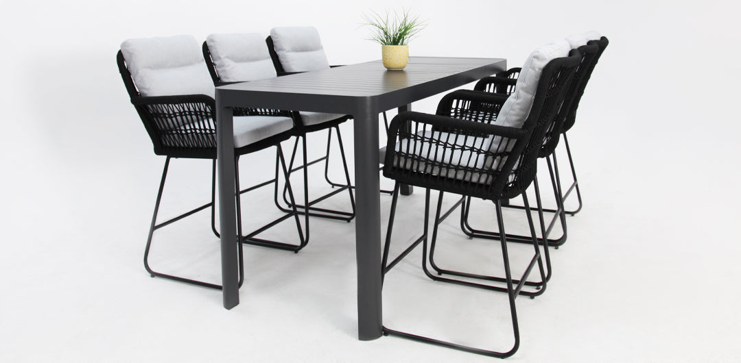 Remix Eva 7pc Bar setting - Black
