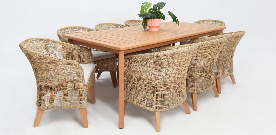 Ruebee 9pc Dining Setting