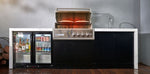 Load image into Gallery viewer, Crossray 4-Burner BBQ Outdoor Kitchen TC4KP-16
