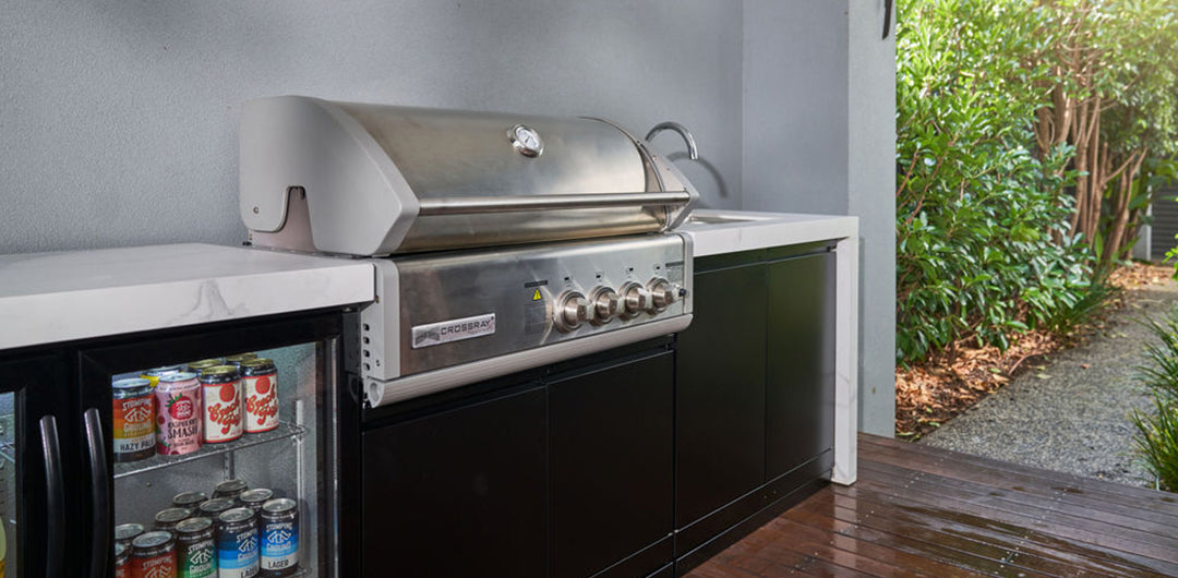 Crossray 4-Burner BBQ Outdoor Kitchen TC4KP-16