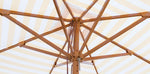 Load image into Gallery viewer, Billy Fresh 2m Timber-Look Aluminium San Remo Umbrella - Yellow

