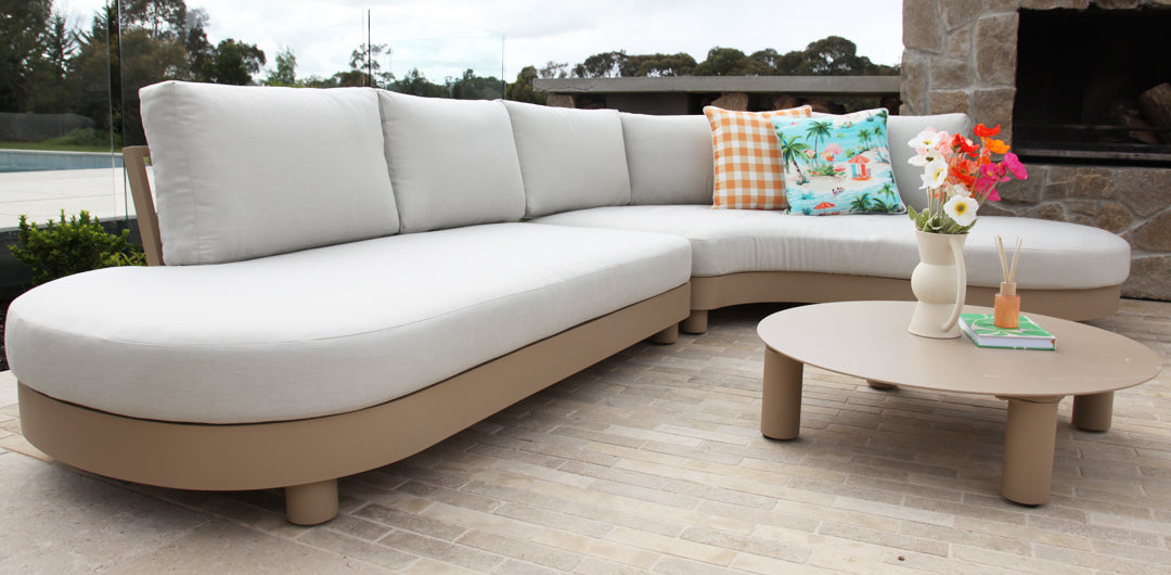 Santa Barbara Lounge Setting - Cream