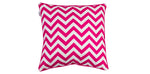 Load image into Gallery viewer, Set of 3 Indo Soul Pink and White Narrow Aztec 45x45cm Outdoor Cushion
