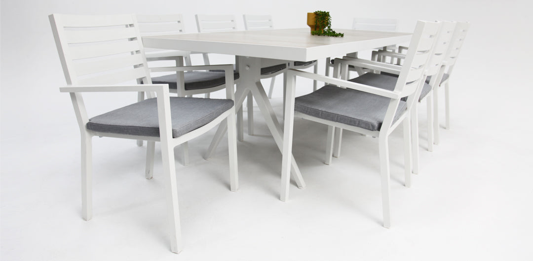 Serenity Mayfair 9pc Dining Setting