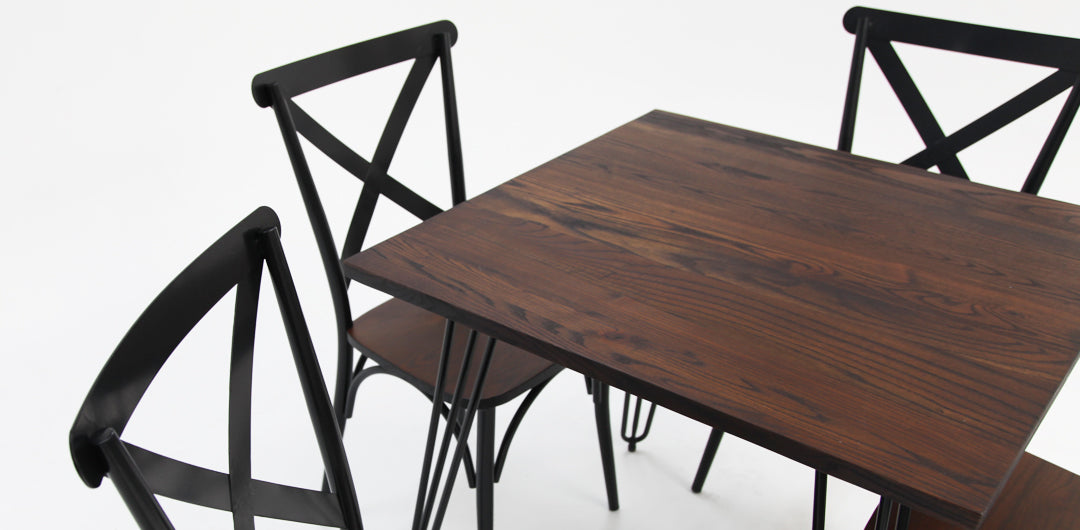 Stockholm Crossback 5pc Dining Setting