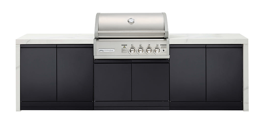 Crossray 4-Burner BBQ Outdoor Kitchen TC4KP-11