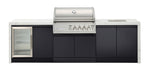 Load image into Gallery viewer, Crossray 4-Burner BBQ Outdoor Kitchen TC4KP-14
