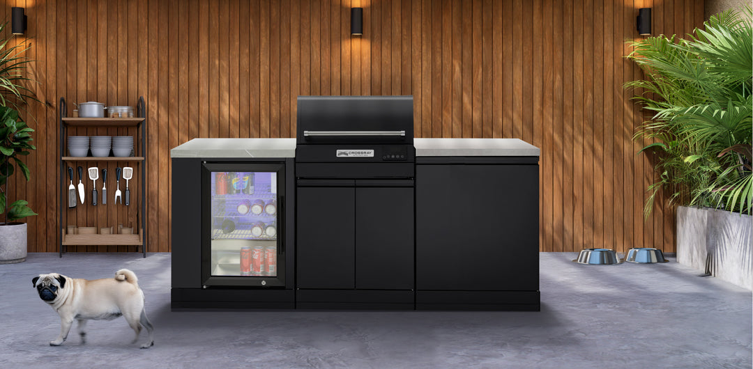 Kaboodle Outdoor Kitchen Bunnings Crossray Bbq With Sink Bunnings