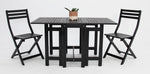 Load image into Gallery viewer, Tea 3pc Balcony Setting - Black
