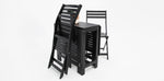 Load image into Gallery viewer, Tea 3pc Balcony Setting - Black
