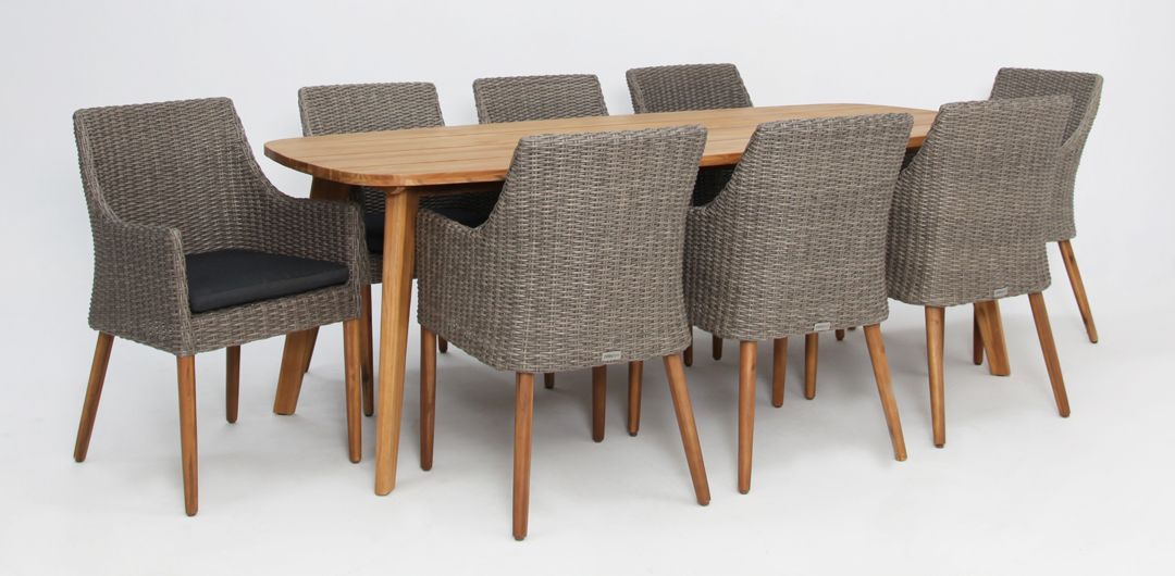 Weston Faro 9pc Dining Setting