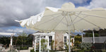 Load image into Gallery viewer, Billy Fresh 3m Whitehaven Aluminium Umbrella - Cream with White Trim
