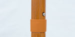 Load image into Gallery viewer, Billy Fresh 2m Timber-Look Aluminium Aruba Umbrella - Black
