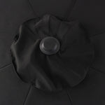 Load image into Gallery viewer, Billy Fresh 3m Midnight Aluminium Umbrella - Black with White Trim
