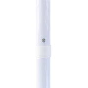 Billy Fresh 3m Palermo Aluminium Umbrella - White with Black Trim