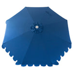 Load image into Gallery viewer, Billy Fresh 3m Nautical Aluminium Umbrella - Blue with White Trim
