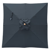 Billy Fresh 2m Bamboo Umbrella - Solid Black
