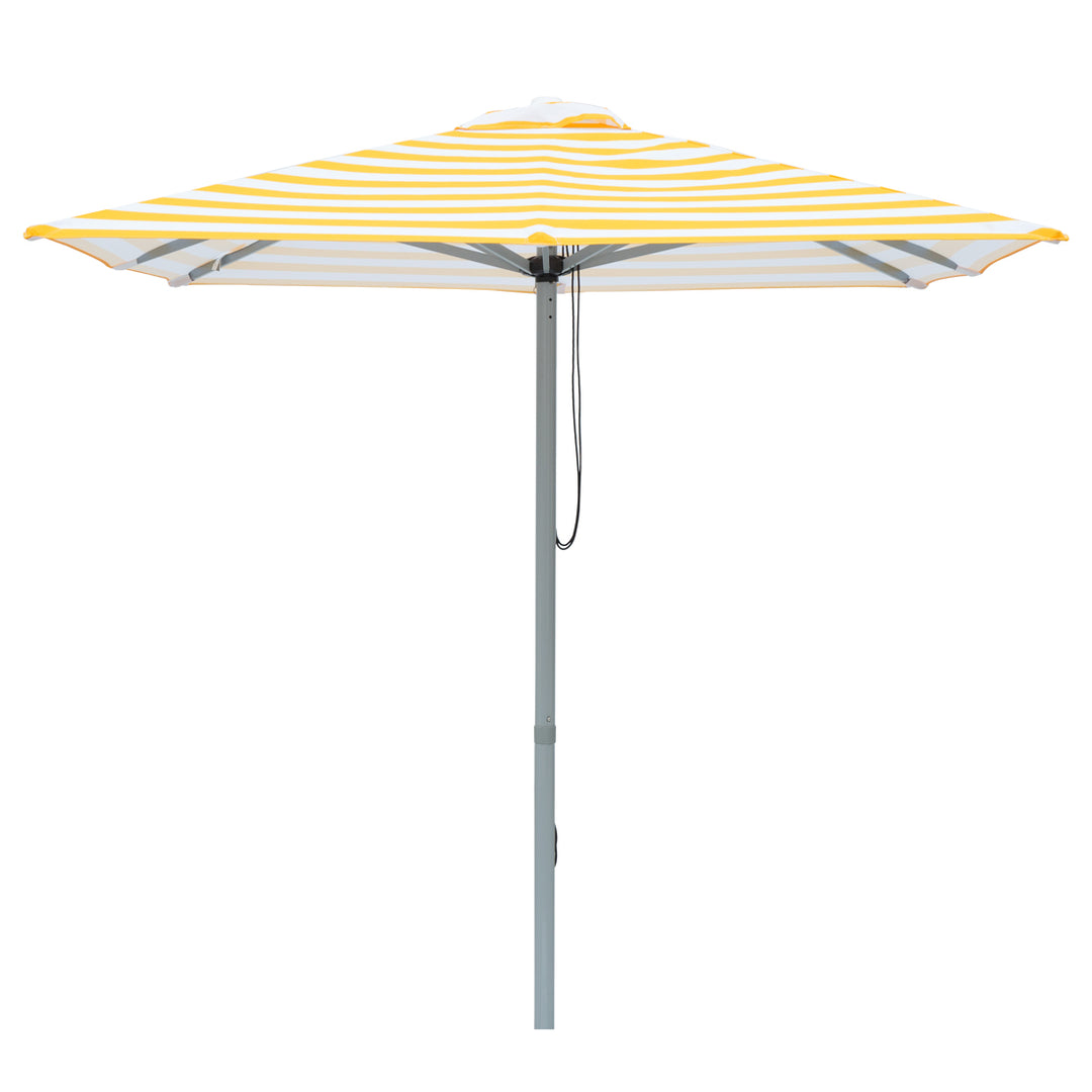 Billy Fresh 2m Aluminium Capri Umbrella - Yellow