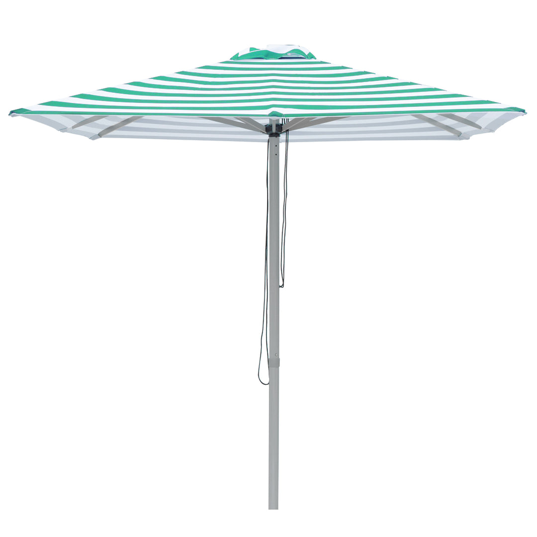 Billy Fresh 2m Aluminium Fern Gully Umbrella - Green