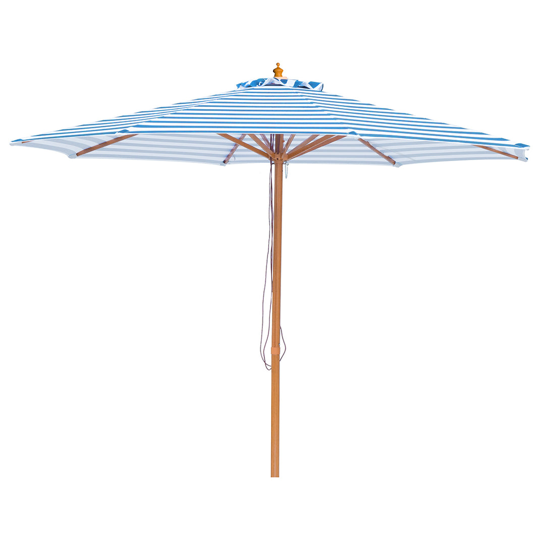Billy Fresh 3m Bamboo Daydream Umbrella - Blue