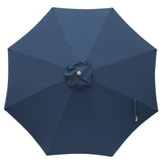 Billy Fresh 3m Bamboo Umbrella - Solid Navy