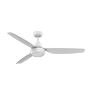 Aeroflow Winglide 132cm 52inch AC Ceiling Fan with LED - White
