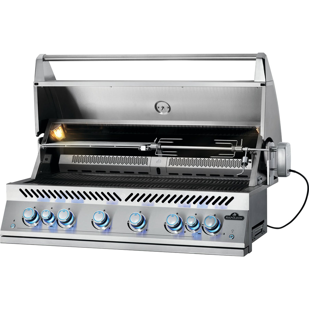 Napoleon Built in 700 Series 44" with Rear Burner + Lights - Natural Gas - BIG44RBINSS-1-AU