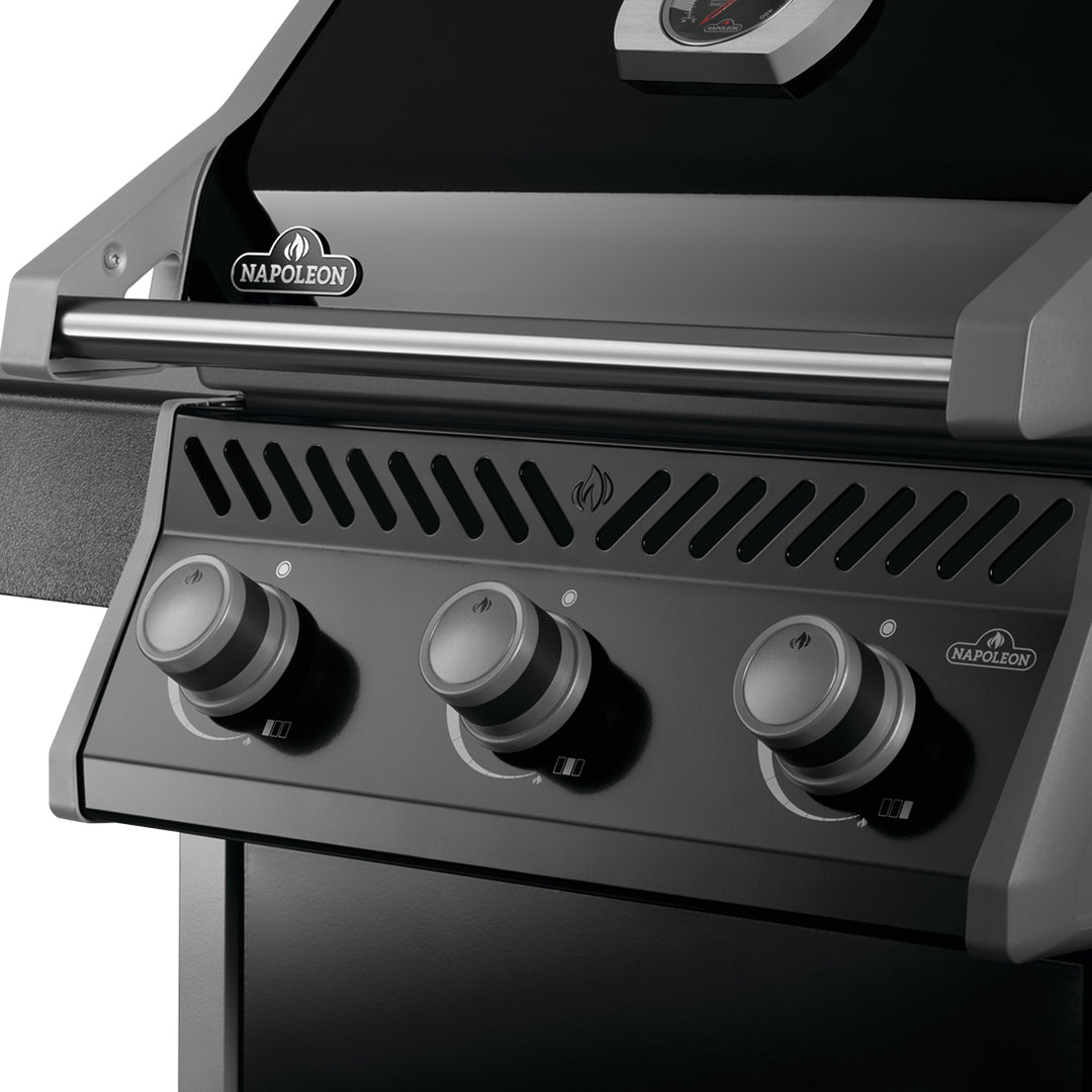 Rogue 3 Burner Black - No Side Burner - R425PK-2-AU