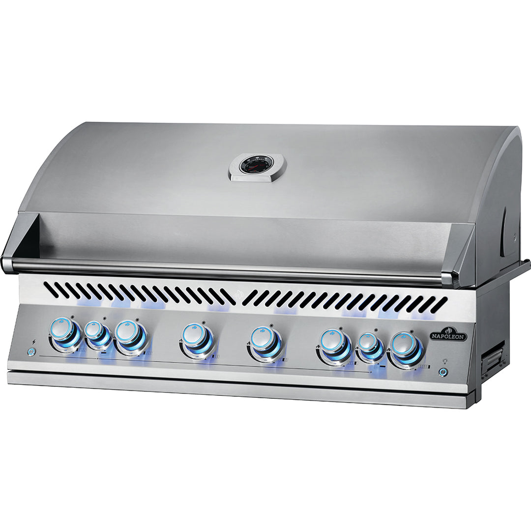 Napoleon Built in 700 Series 44" with Rear Burner + Lights - Natural Gas - BIG44RBINSS-1-AU