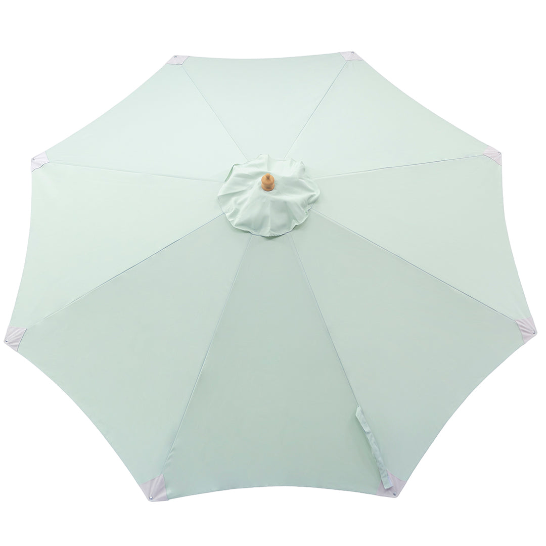 Billy Fresh 3m Deluxe Bamboo Umbrella - Sage