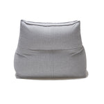 Load image into Gallery viewer, Superior Lounger and Square Pouf Light Grey
