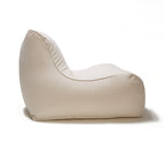 Load image into Gallery viewer, Deluxe Lounger and Round Pouf Beige
