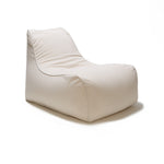 Load image into Gallery viewer, Deluxe Lounger and Round Pouf Beige
