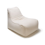 Load image into Gallery viewer, Deluxe Lounger and Round Pouf Beige
