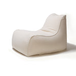 Load image into Gallery viewer, Deluxe Lounger and Round Pouf Beige
