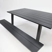 Addison Table and Bench Setting - Black
