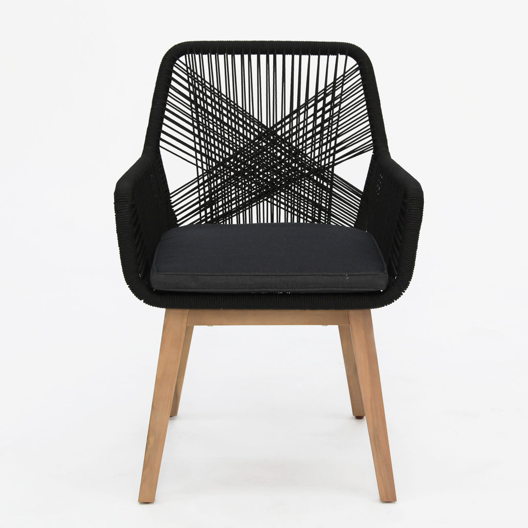 Albenga Dining Chair - Black