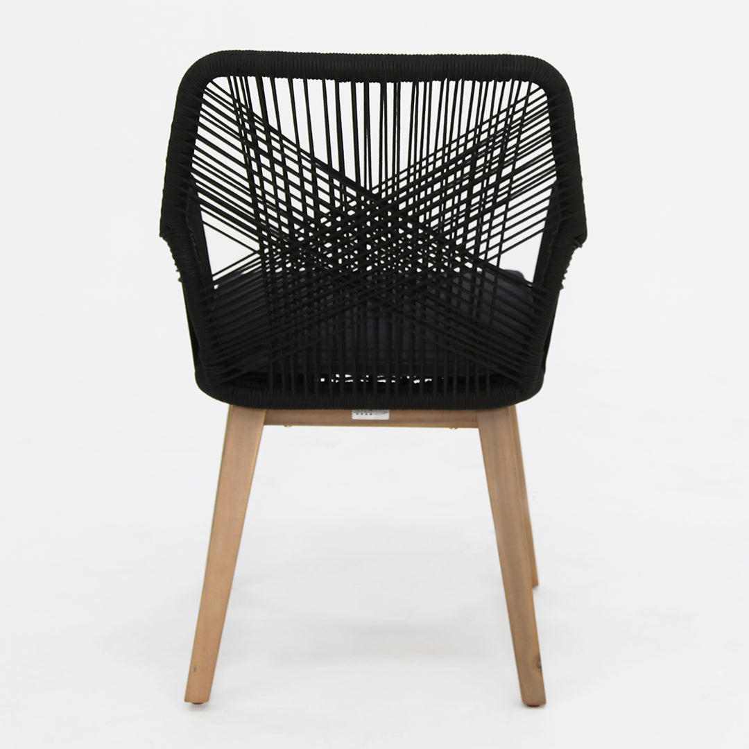 Bosco Albenga 9pc Dining Setting - Black