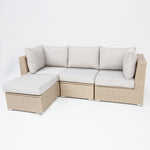 Load image into Gallery viewer, Amani 4pc Storage Lounge - Driftwood Stone